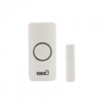 BBL WHITE WIRELESS MAGNETIC DOOR OR WINDOW ALARM SENSOR