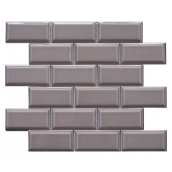 GLOBAL STONE MOSAIC LATTE BEVELED 288X294MM