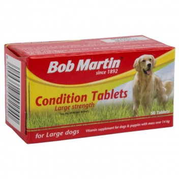 MARTIN LARGE CONDITION DOG TABLET 50PER PACK