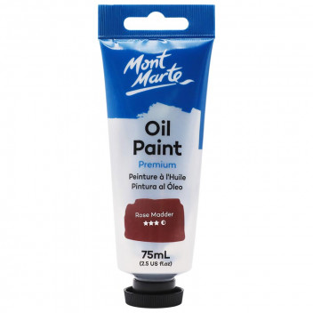 OIL CRAFT PAINT ROSE MADDER 75ML TUBE