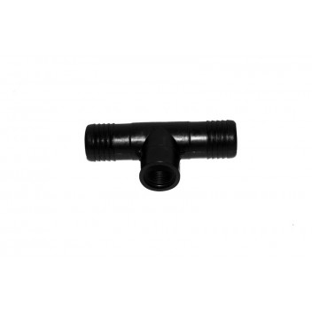 TEE REDUCE BLACK NYLON FEMALE INSERT 32MM X 20MM