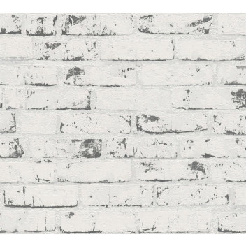 CHIC GREEN INDUSTRIAL WALLPAPER 0.53X10M