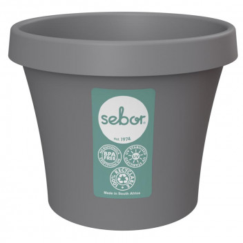 SEBOR HIGHVELD STORM PLASTIC POT 10CM
