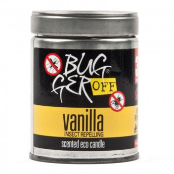 BUGGER OFF VANILLA ECO SCENTED CANDLE