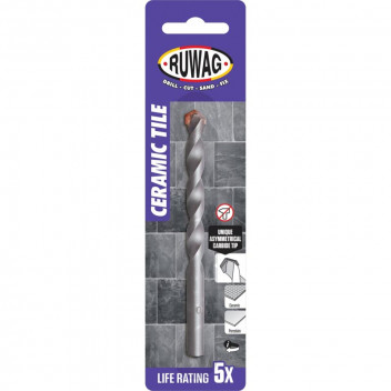 10MM CERAMIC TILE BIT CARDED