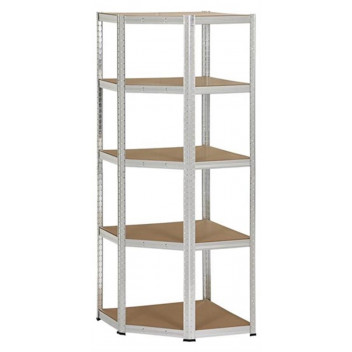 STEEL CORNER SHELVES 175KG