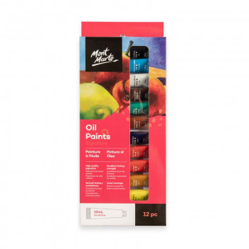 CRAFT OIL PAINT 12X15ML SET