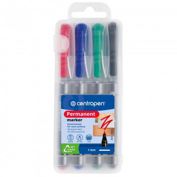 ALCOHOL INK BASED PERMANENT PEN MARKERS 4PIECE