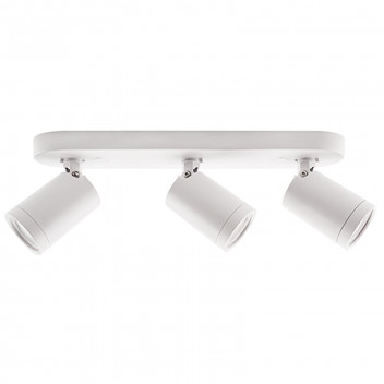 EUROLUX WHITE TILT SPOTLIGHT 80MM