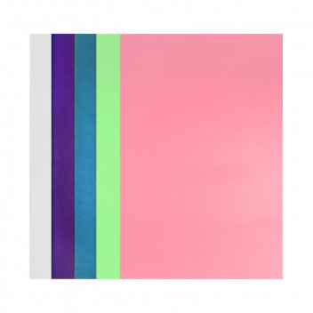 DALA 5PIECE ASSORTED PASTEL CRAFT FELT 1MM