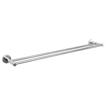 BLUTIDE GINGER CHROME DOUBLE TOWEL RAIL 600MM