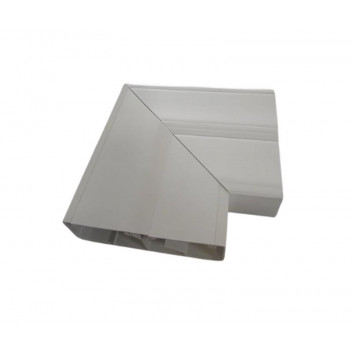 WHITE FLAT BEND 2 X COMPARTMENTS