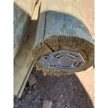 POLE TANALITH WOOD SABS CCA 75/100 3.6M