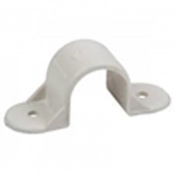 PVC STRAP CONDUIT SADDLE 25MM