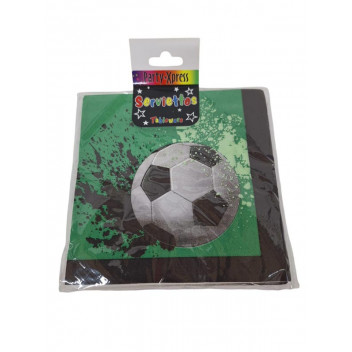 SERVIETTE PARTY  PX4128 SOCCER 20PP