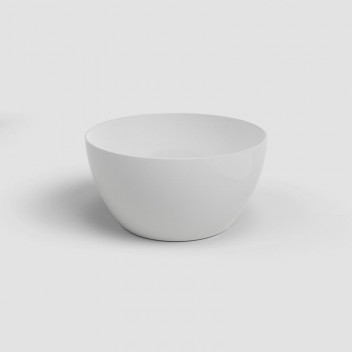 ARTEVASI SAN REMO GLOSSY WHITE PLASTIC POT 32CM