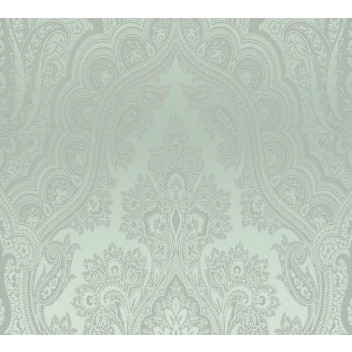 ROCOCO HOME GREEN WALLPAPER 10.05MX0.53M