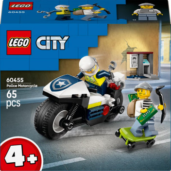 LEGO  60455 POLICE  MOTORCYCLE CHASE