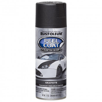 R-OLEUM AUTOMOTIVE PEEL COAT GRAPHITE SPRAY 312G