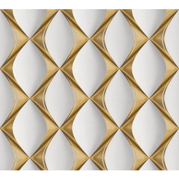 3D LUXURY GOLD WALLPAPER 10.05MX0.53M