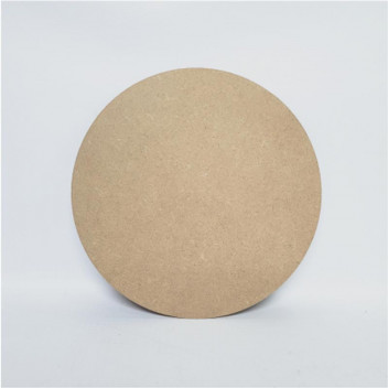 ROUND WOOD PLACEMAT