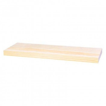 WILDBERRY CLEAR FLOAT SHELF 595X195X30MM