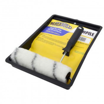 MEGAPAINT PAINT ROLLER & TRAY SET 225MM