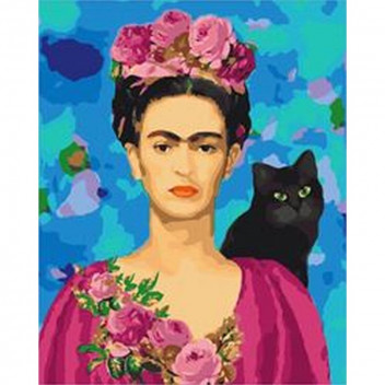 PAINT BY NUMBERS  BS51618  BASKET FOR TULIPS