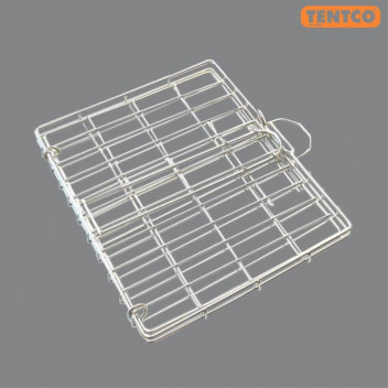 TENTCO SPRINGBOK STAINLESS STEEL BRAAI GRID 34X31.5X2CM