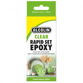 ALCOLIN CLEAR EPOXY MIN 8 IN SETS ADHESIVE 2 X 20ML