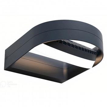 EUROLUX FELE OUTDOOR WALL LIGHT BLACK