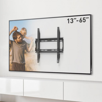 BARKAN BRACKET TV WALL FLAT 35KG 13INCH-65INCH