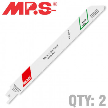 MPS SABRE SAW BLADE 10TPI METAL 200X180MM 2/PK