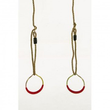 YARD POLE JUNGLE GYM RINGS 40X210X140MM