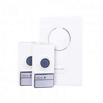SECURITYMATE WIRELESS DOOR CHIME WITH 2X TRANSMITTERS