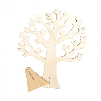 WOOD FAMILY TREE 25CM