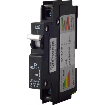 CBI MINI 1POLE 60A CIRCUIT BREAKER 13MM