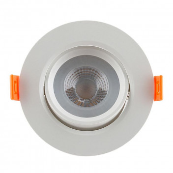 EUROLUX LED TILTABLE DOWNLIGHT 5W WARM WHITE POLYCARBONATE