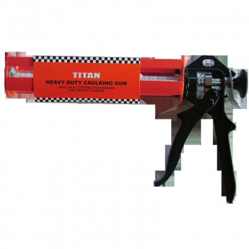 TITAN HARDWARE CAULKING GUN HEAVY DUTY RED