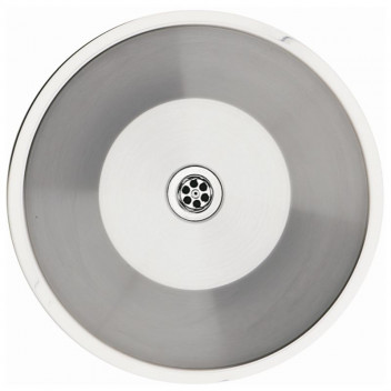 FRANKE RONDO INSET PREP BOWL INC.WASTE 340X139MM