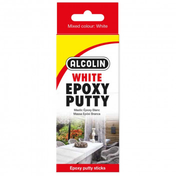 ALCOLIN ALL PURPOSE EPOXY WHITE PUTTY 120G (2 X 60G)