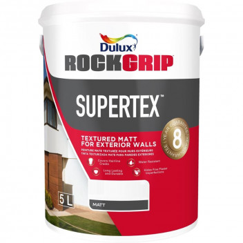 DULUX ROCKGRIP SUPERTEX MATT EVENING SHADOWS TEXTURED PAINT 5L