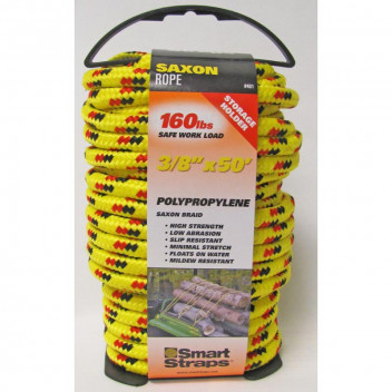 SMARTSTRAP SAXON BRAIDED POLYPROPYLENE ROPE 9.5MMX15M