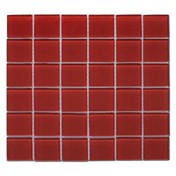 GLOBAL STONE MOSAIC CHERRY RED 300X300MM
