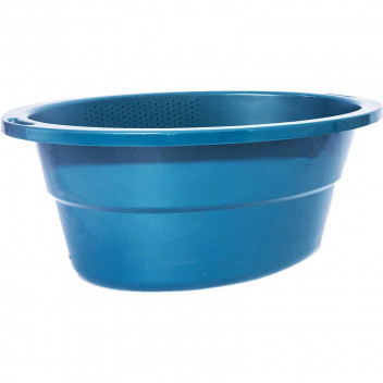 ASSORTED COLOURS OVAL BASIN 130L