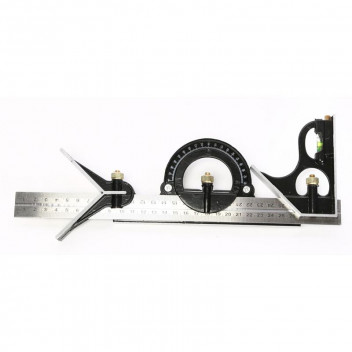 MITCO ROSS SET SQUARE COMBI 300MM GREY STEEL.