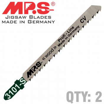 MPS JIGSAW BLADE WOOD THICK BLADE T-SHANK 100MM 10TPI