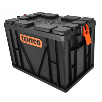 TENTCO BLACK AND ORANGE HALF AMMO BOX 23.5X33X22CM