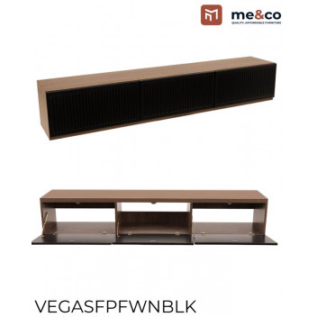 MELAMINE WALNUT VEGAS TV WALLUNIT 300X1720X316MM