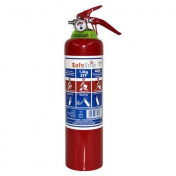 SAFEQUIP DCP FIRE EXTINGUISHER RED 1KG